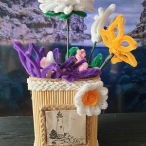 Wooden Holder w/ Frame